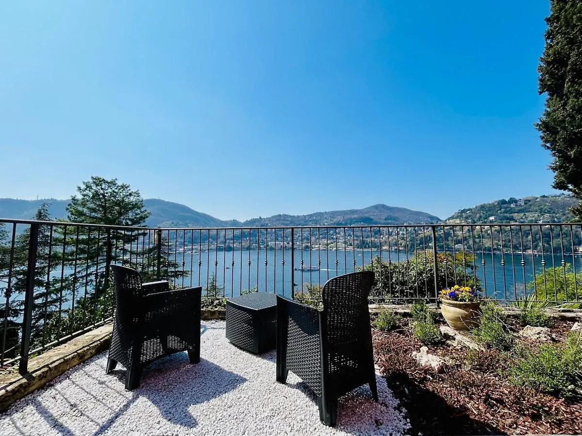 아파트 Como Lake Cozy Nest,Best View And Private Garden